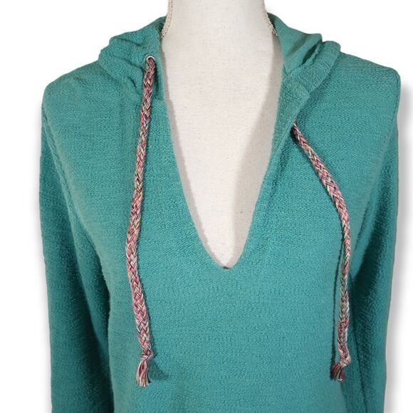 ROXY TURQUOISE HOODIE SZ.S GUC - Picture 2 of 6